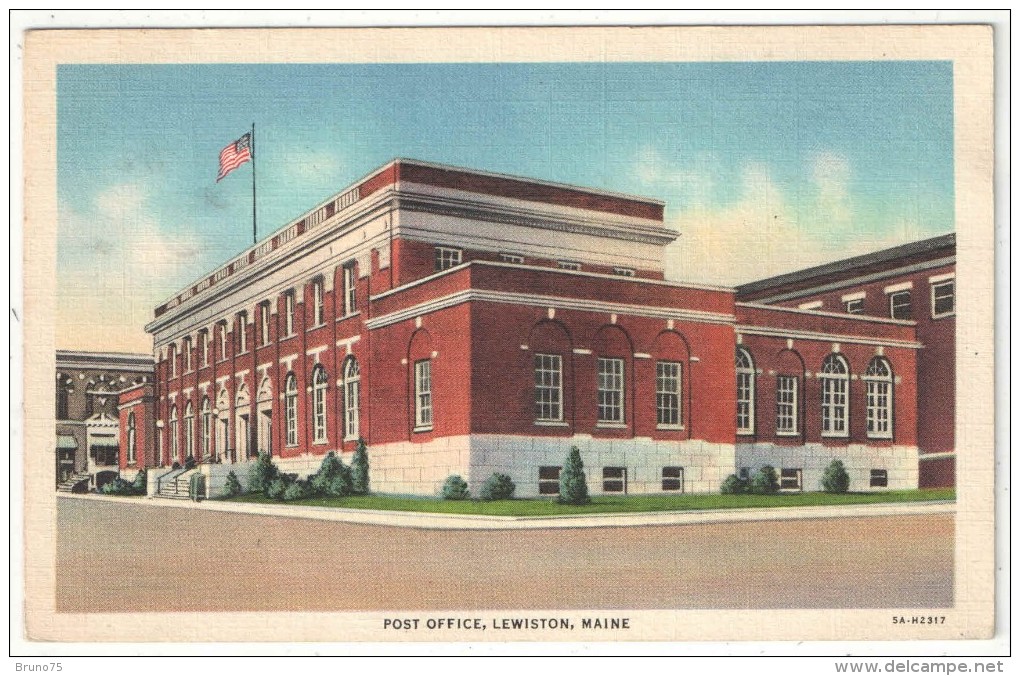 Post Office, Lewiston, Maine - Lewiston