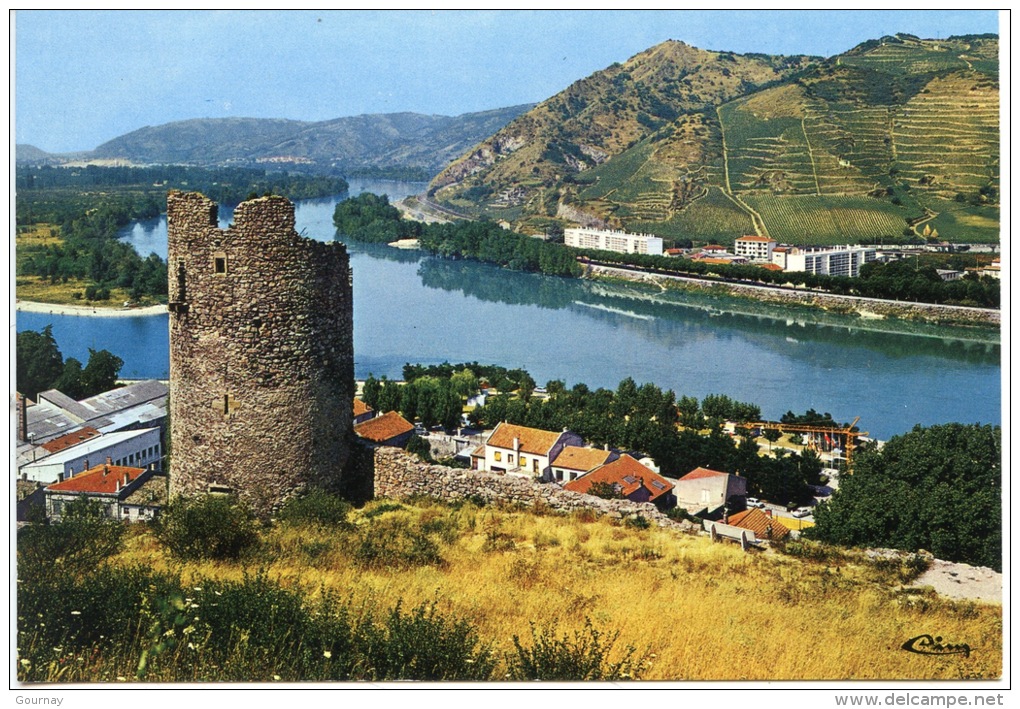 Tournon : Tour De Pierre Gourde Confluent Doubs & Rhône - Coteaux Tain L'Hermitage (n°74 éd Combier) - Tournon