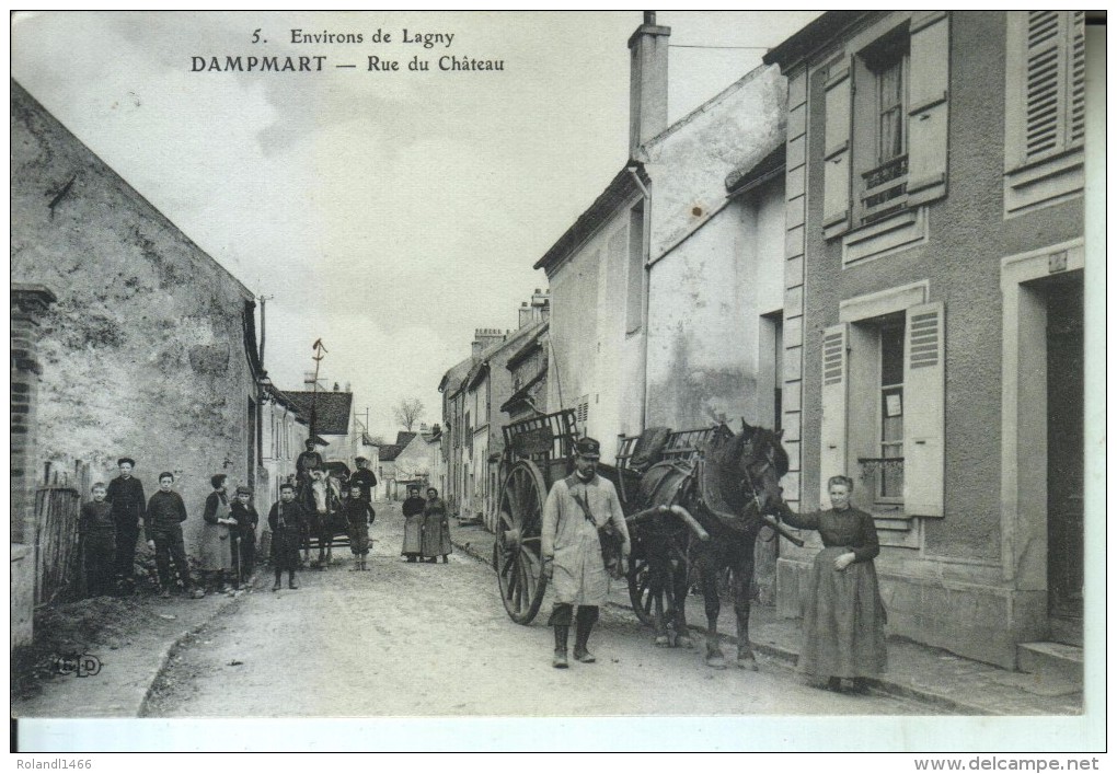 DAMPMART Rue Du Chateau (facteur) - Autres & Non Classés