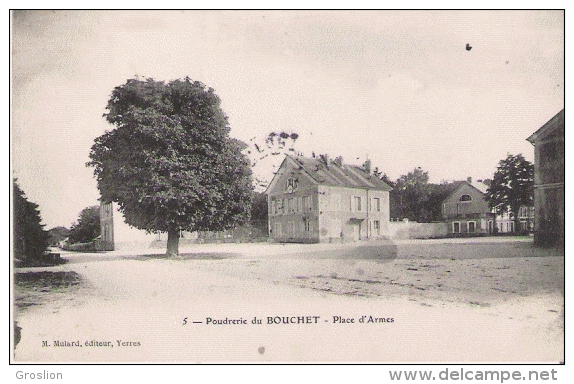 POUDRERIE DU BOUCHET 5 PLACE D'ARMES  1905 - Vert-le-Petit