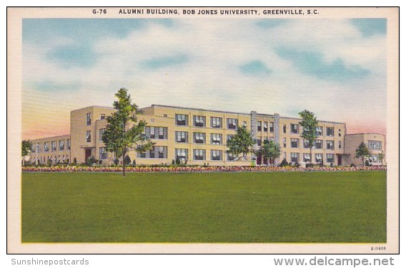 Alumni Building Bob Jones University Greenville South Carolina - Greenville