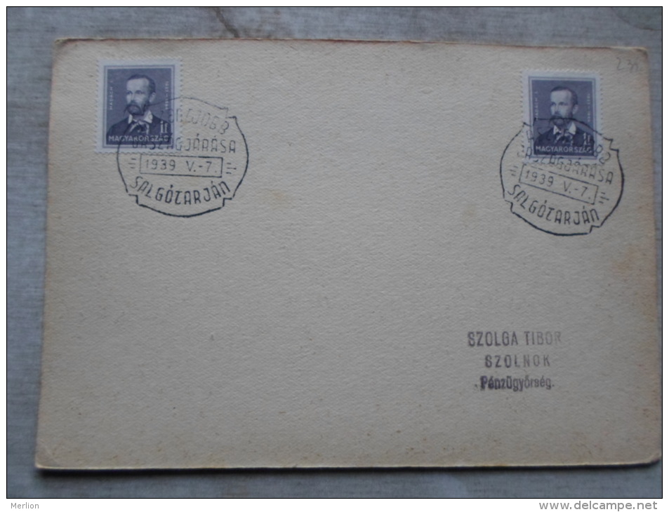 Hungary-  Szent Jobb -A Szentjobb Országjárása *  Salgótarján  1939    D128853 - Commemorative Sheets