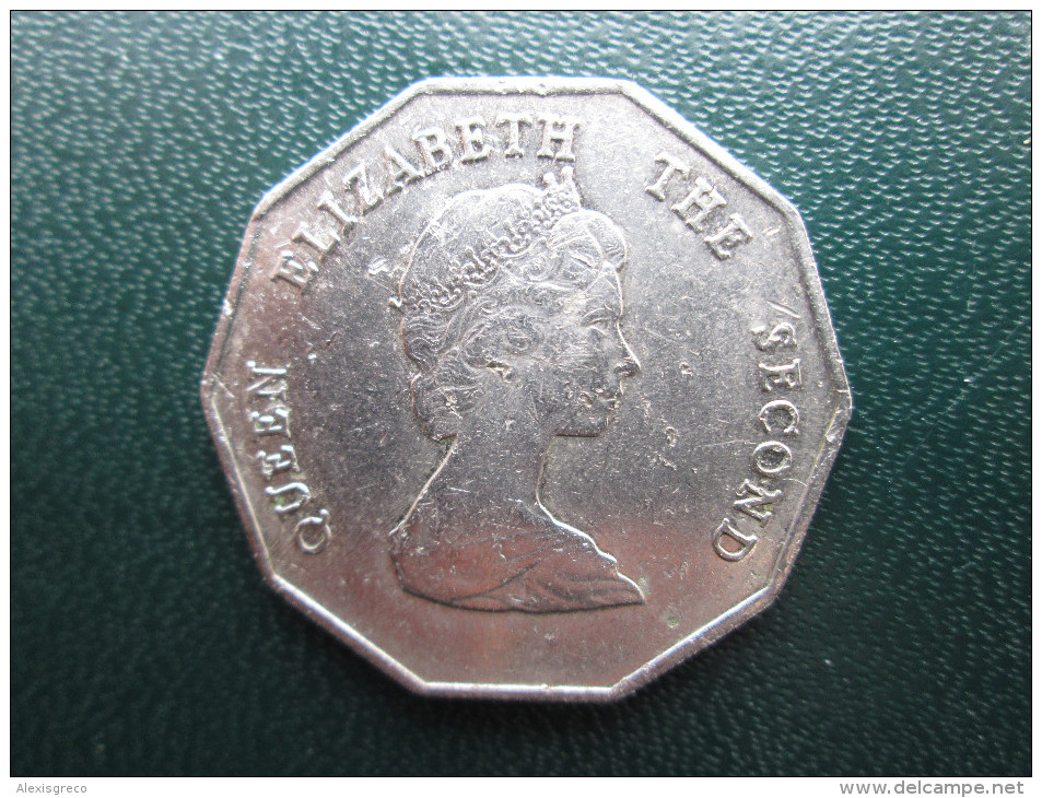 BRITISH Caribbean Territories EASTERN GROUP 2000 ONE DOL:LAR Copper-nickel USED Coin. - Caraibi Orientali (Territori)