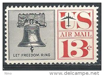 USA. Scott # C 58-59,62-63,76,83 Pair. MNH & MLH. Airmail Stamps. 1959-73 - 2b. 1941-1960 Unused