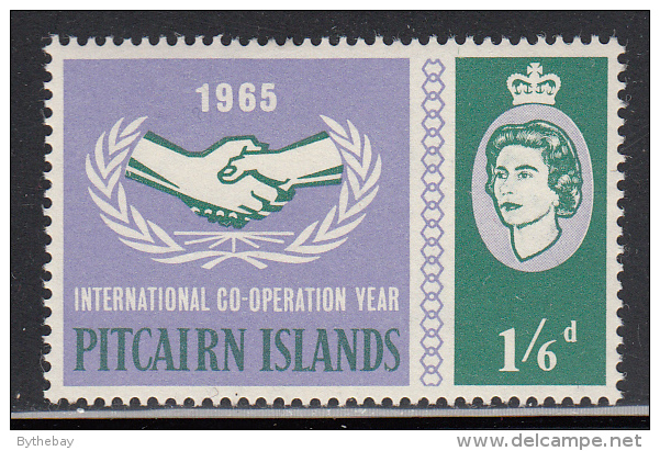 Pitcairn Islands MNH Scott #55 1sh6p International Co-operation Year - Pitcairn