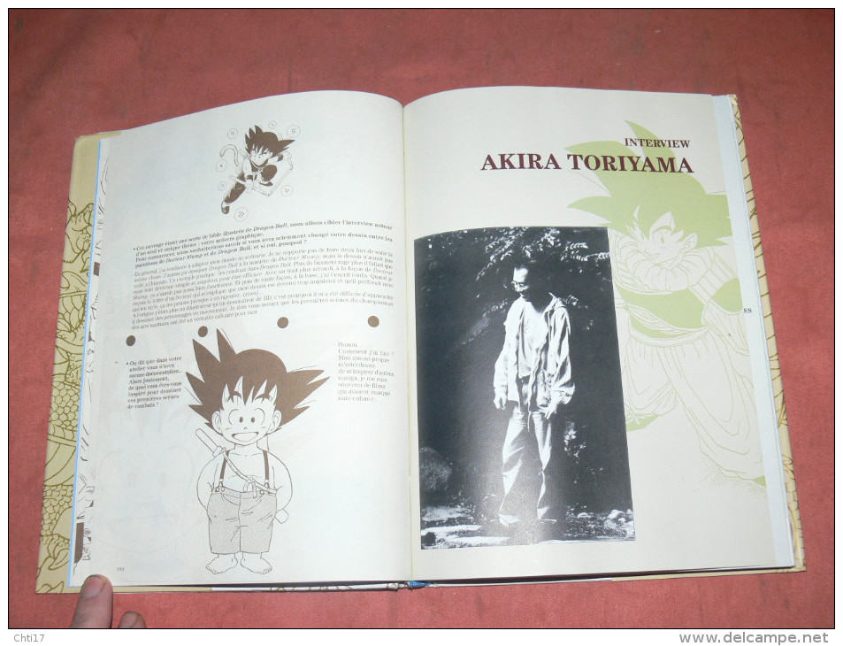 LE GRAND LIVRE DRAGON BALL / PLUS DE 500 DESSINS DE 1984 A 1995 / MANGA D AKIRA TORIYAMA / EDITIONS FRANCAISE GLENAT