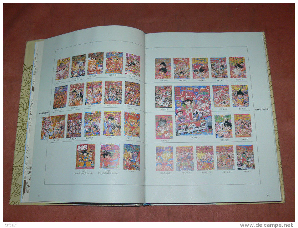 LE GRAND LIVRE DRAGON BALL / PLUS DE 500 DESSINS DE 1984 A 1995 / MANGA D AKIRA TORIYAMA / EDITIONS FRANCAISE GLENAT