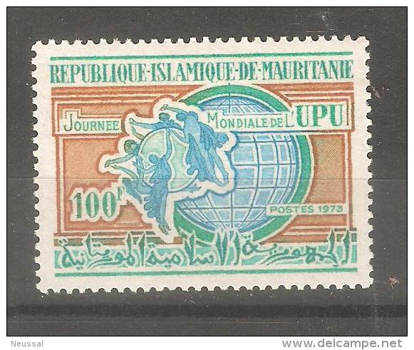 Sello Nº 307 Mauritania  UPU - WPV (Weltpostverein)