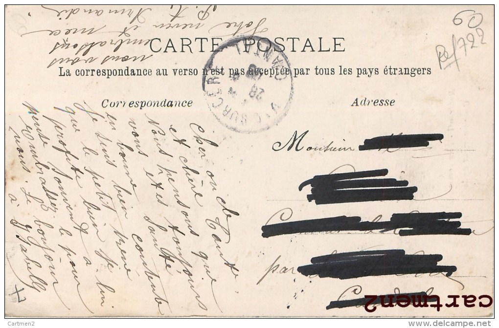 MONTREUIL FETE COMMUNALE 1908 COURONNEMENT DE LA ROSIERE 93 - Montreuil