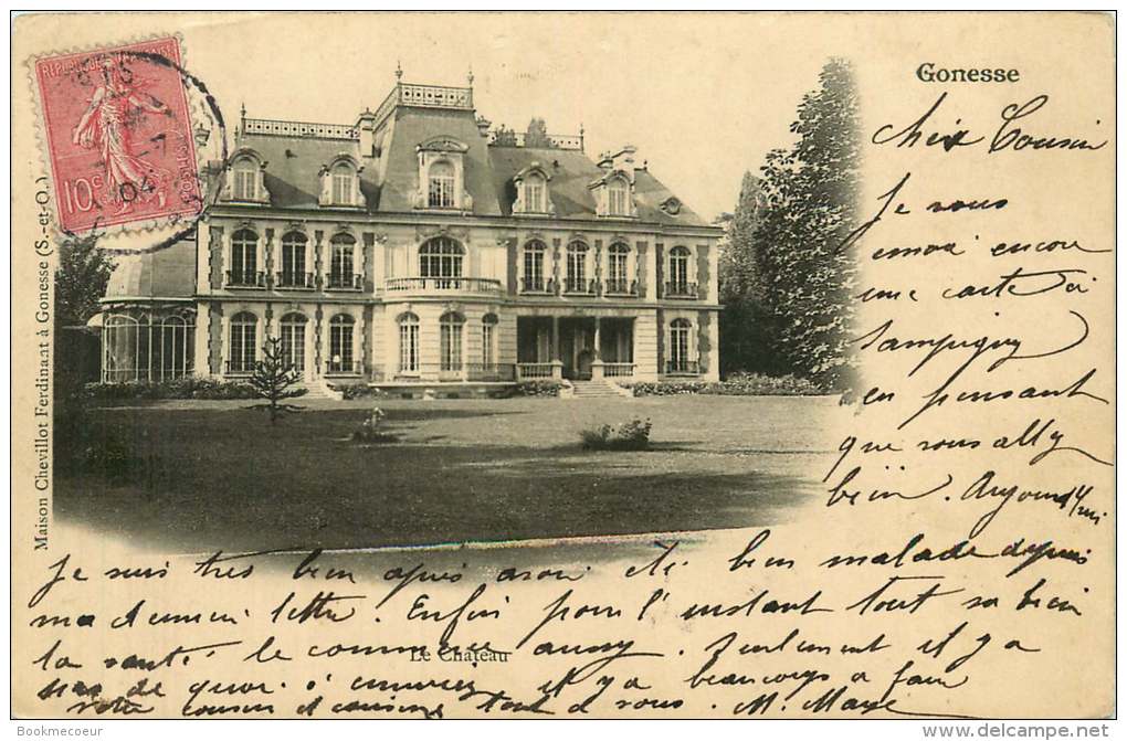 95    GONESSE  LE CHATEAU - Gonesse