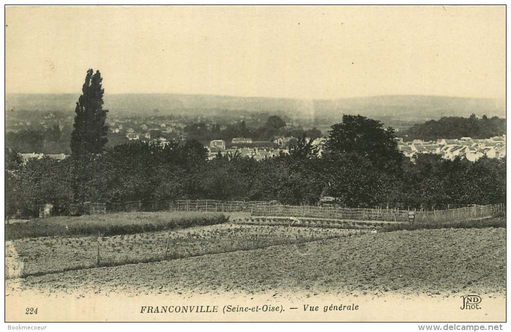 95    FRANCONVILLE  VUE  GENERALE       224 - Franconville