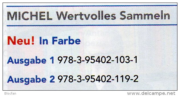 Luxus Wertvolles Sammeln MICHEL 1/2014+2/2015 Neu 30€ Sammel-Objekt Information Of The World Special Magacine Of Germany - Entertainment