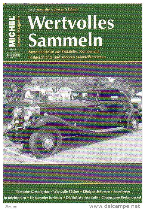 Luxus MICHEL Wertvolles Sammeln 1/2014+2/2015 new 30€ Sammel-Objekt information of the world special magacine of Germany