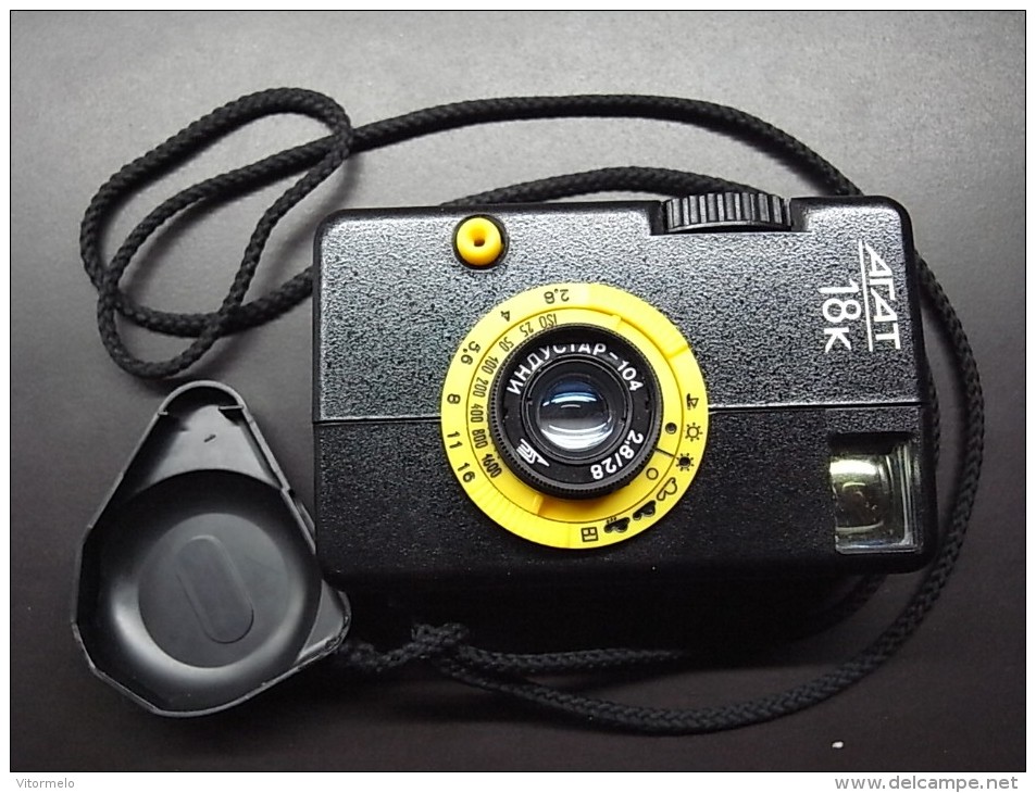 1 PHOTO CAMERA - RUSSIAN AGAT18K HALF FRAME CAMERA - Fotoapparate