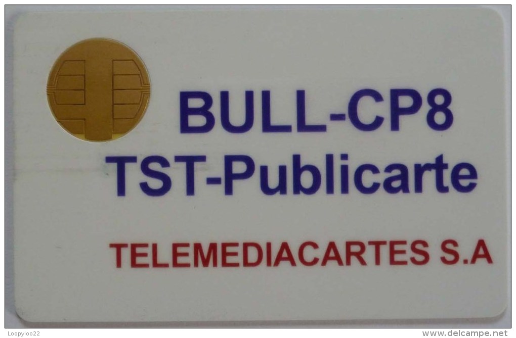 FRANCE - Smart Card - Bull CP8 - Test - 12ex - Card No 4 - RRRR - Privat