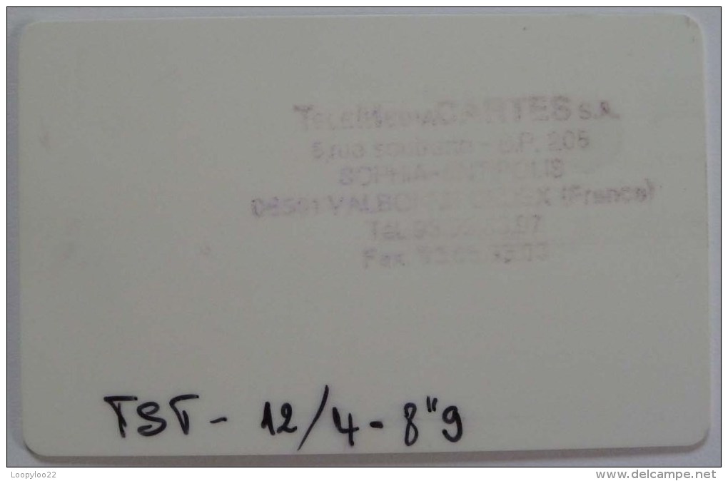 FRANCE - Smart Card - Bull CP8 - Test - 12ex - Card No 4 - RRRR - Telefoonkaarten Voor Particulieren
