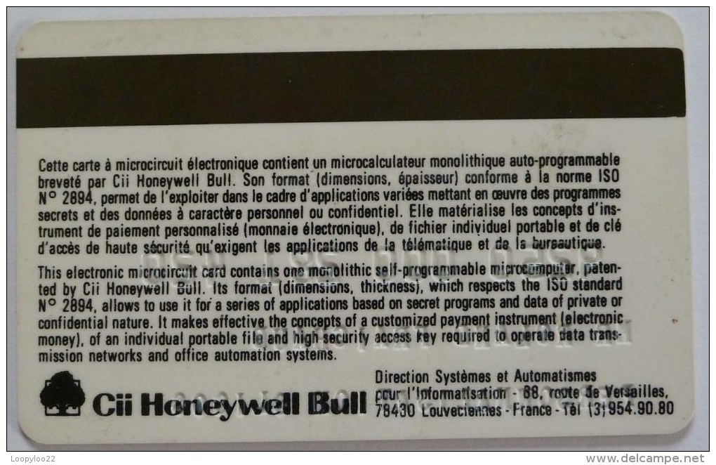 MONACO / FRANCE- Monte Carlo Convention - Bull Smartcard Demo - EFMA - 1982 - RRRRR - Monace