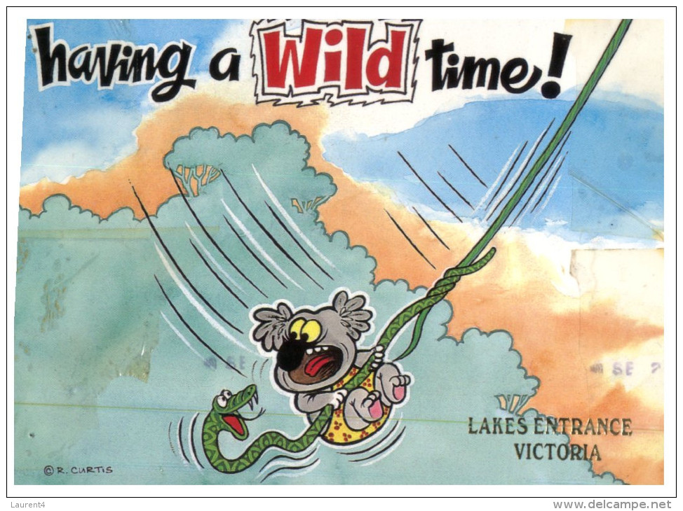 (425) Australia - VIC - Cartoon Koala At Lake Entrance - Gippsland