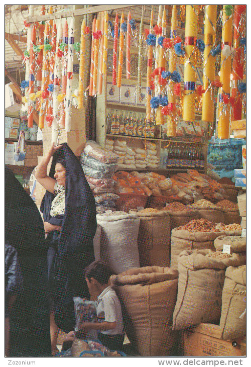 BAGHDAD, AL-Shourga Bazzar,bazar, Market,   IRAQ, Vintage Old Photo Postcard - Iraq