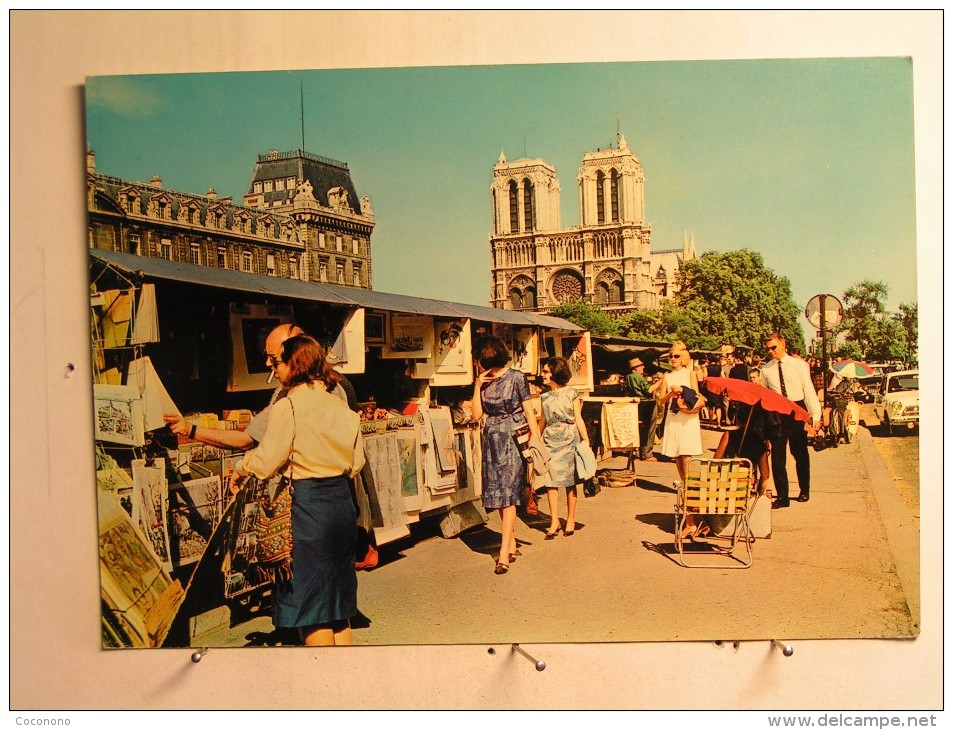 Paris 1900 - Les Bouquinistes Des Quai De La Seine Et Notre Dame - The River Seine And Its Banks