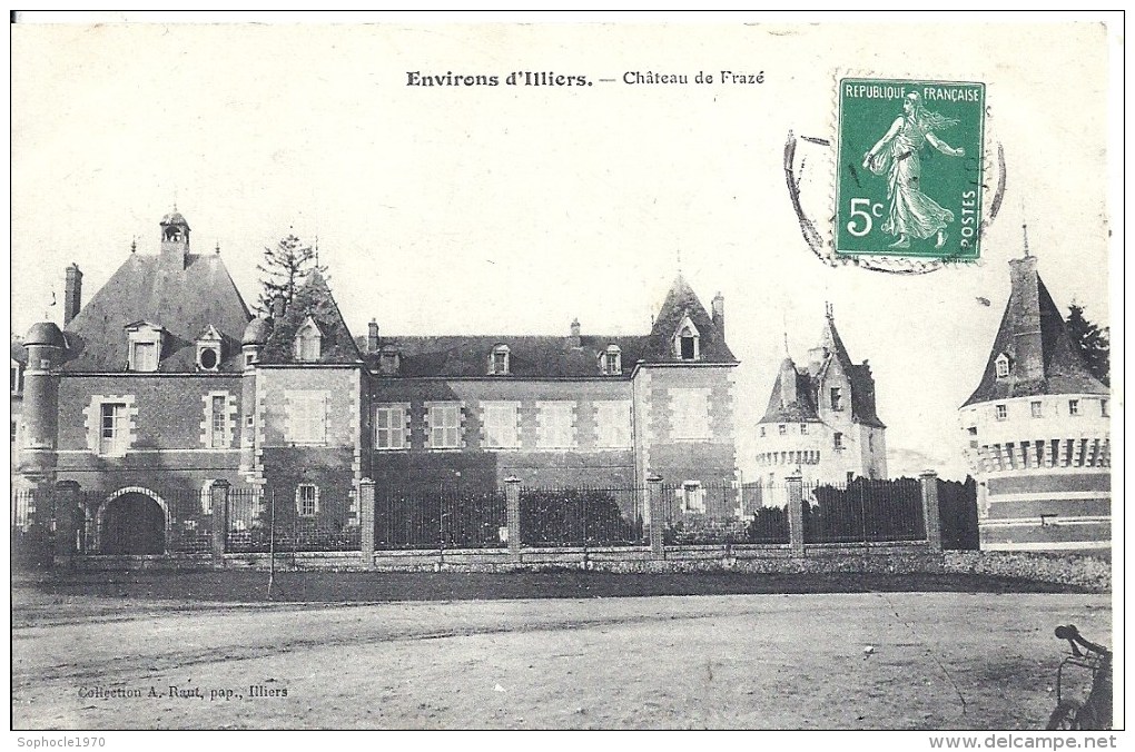 CENTRE - 28 - EURE ET LOIR - ILLIERS - Environs D' -  Château De Frazé - Illiers-Combray