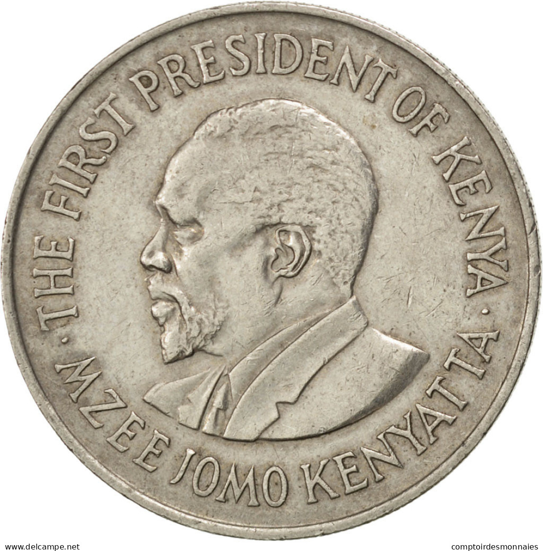 Monnaie, Kenya, Shilling, 1975, TTB, Copper-nickel, KM:14 - Kenya