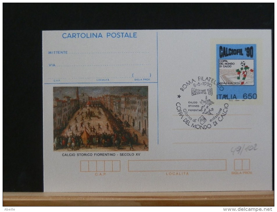 49/102  CP  ITALIE - Cartas & Documentos