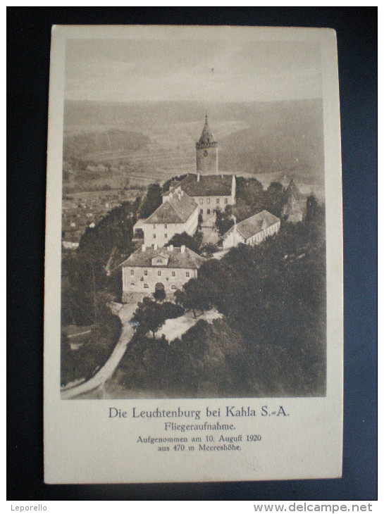 AK KAHLA Leuchtenburg Burg  Ca.1920/// D*15523 - Kahla