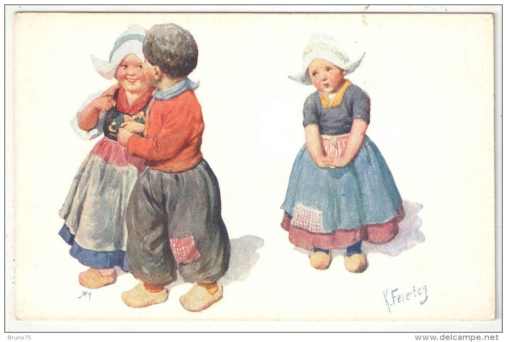 Karl FEIERTAG - Enfants Hollandais - BKWI 887-5 - Feiertag, Karl