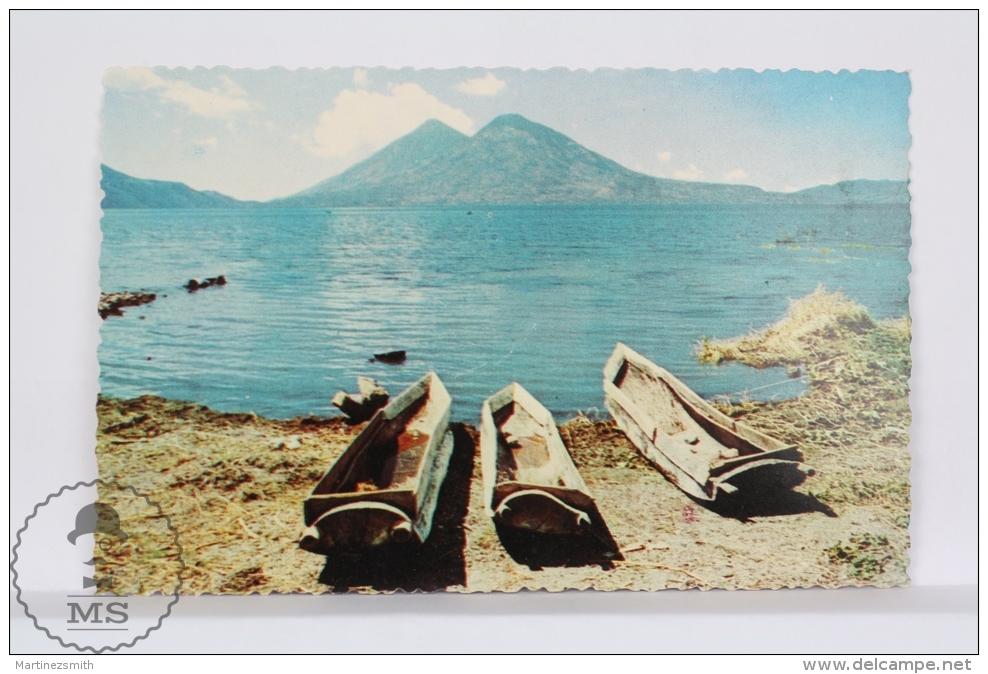 Vintage 1950´s  Guatemala Postcard - Lake Atitlán - Guatemala
