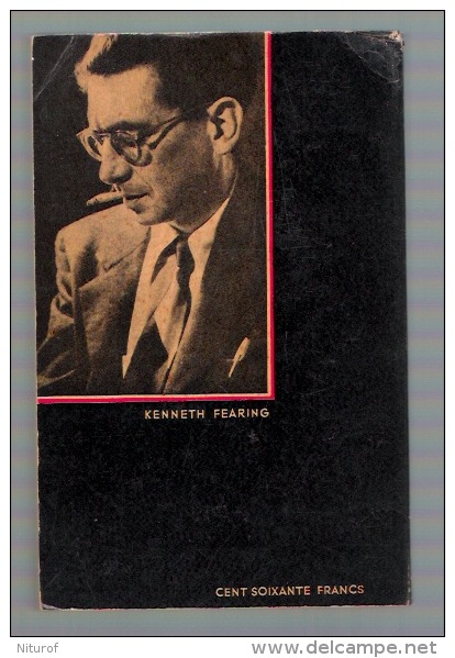 Kenneth Fearing : LE GRAND HORLOGER - Traduction BORIS VIAN - 1947 éd. Les Nourritures Terrestres - Autres & Non Classés