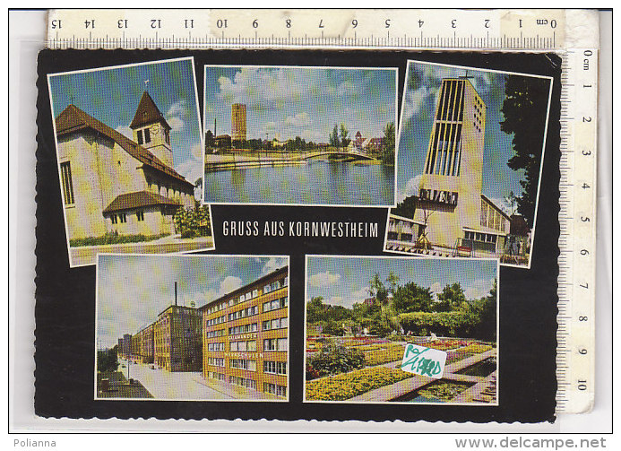 PO1142D# GERMANIA - GERMANY - KORNWESTHEIM - SALAMANDER WERKSCHULEN  VG 1966 - Kornwestheim