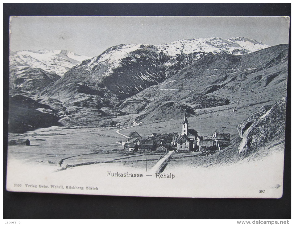 AK REALP Rehalp Furka Furkastrasse   Ca.1900/// D*15528 - Realp