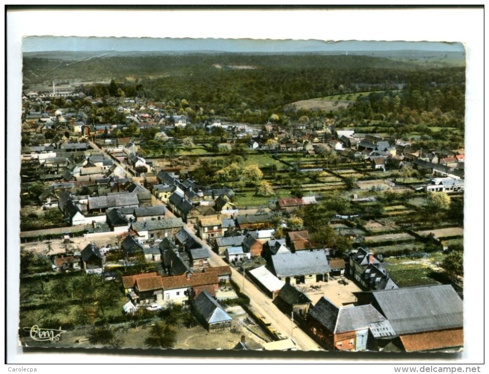 CP - BEAUCAMPS LE VIEUX (80) VUE GENERALE AERIENNE - Autres & Non Classés