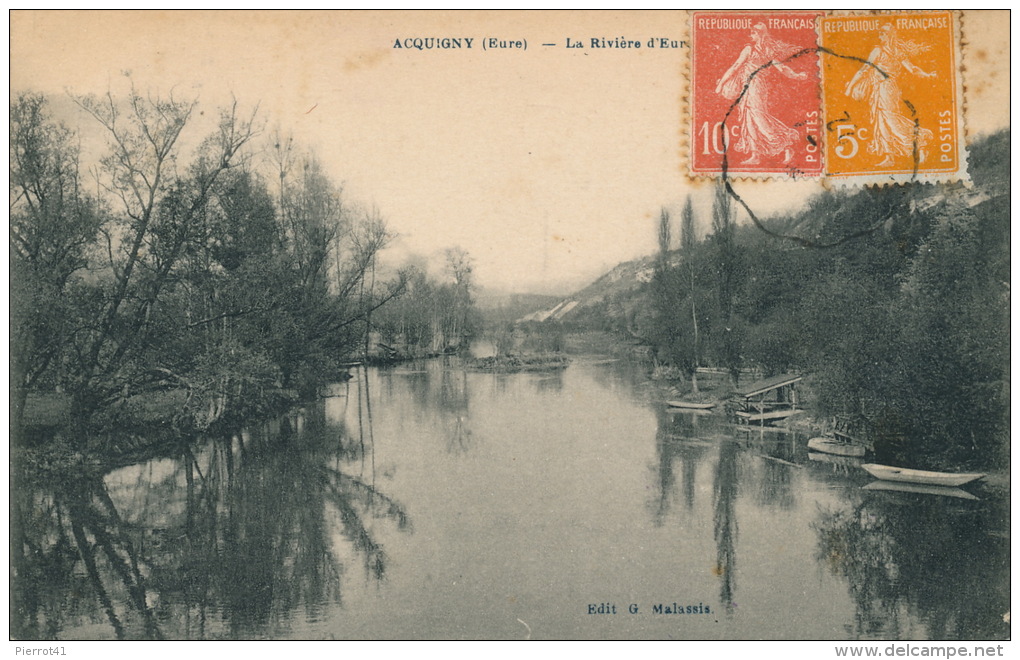 ACQUIGNY - La Rivière D'Eure - Acquigny