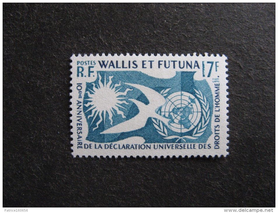 Wallis Et Futuna: A).  TB N° 160,  Neuf X . Cote = 4,70 Euros. - Unused Stamps