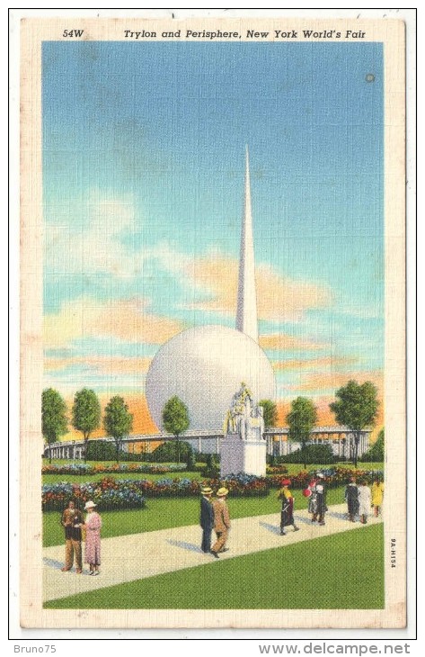 Trylon And Perisphere, New York World's Fair - Expositions