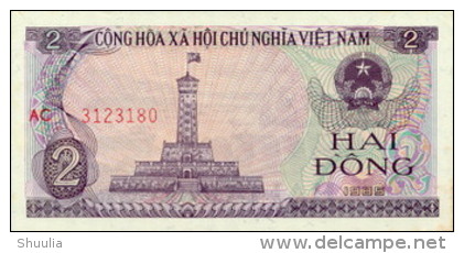 Vietnam 2 Dong 1985 Pick 91 AUNC - Vietnam