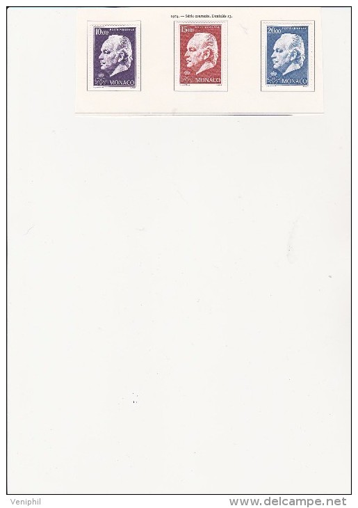 MONACO - TIMBRE N° 97 A 99 POSTE AERIENNE NEUF X COTE : 40 € - Airmail