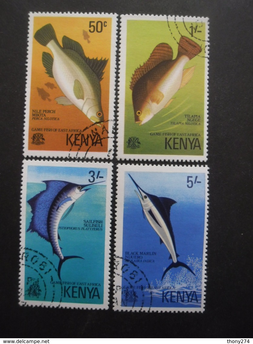 KENYA Série N°66 Au 69 Oblitéré - Collections (sans Albums)