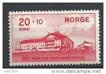 Norvège 1931 N°154 Neuf* MVLH Hopital D´Oslo - Nuovi