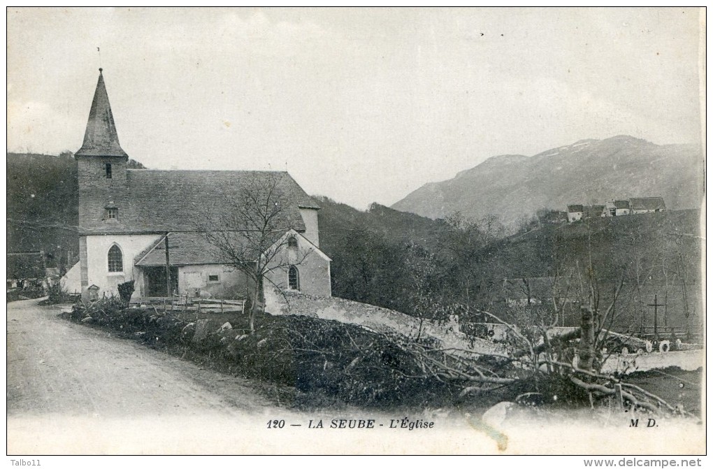 La Seoube - L'église - Campan