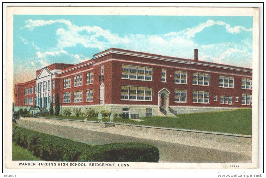 Warren Harding High School, Bridgeport, Conn. - Bridgeport