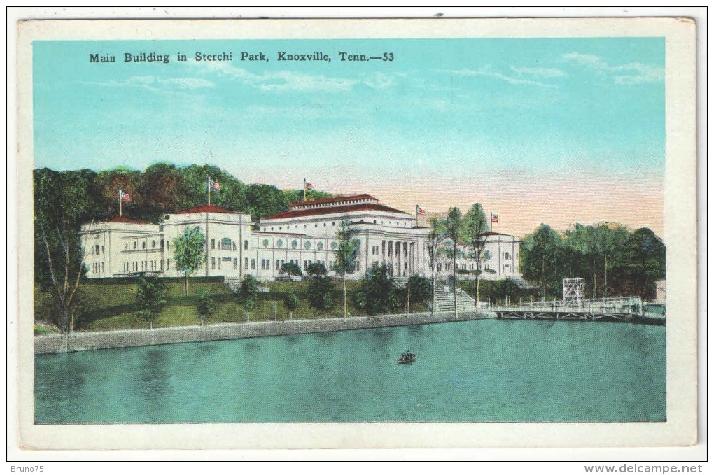 Main Building In Sterchi Park, Knoxville, Tenn. - Knoxville