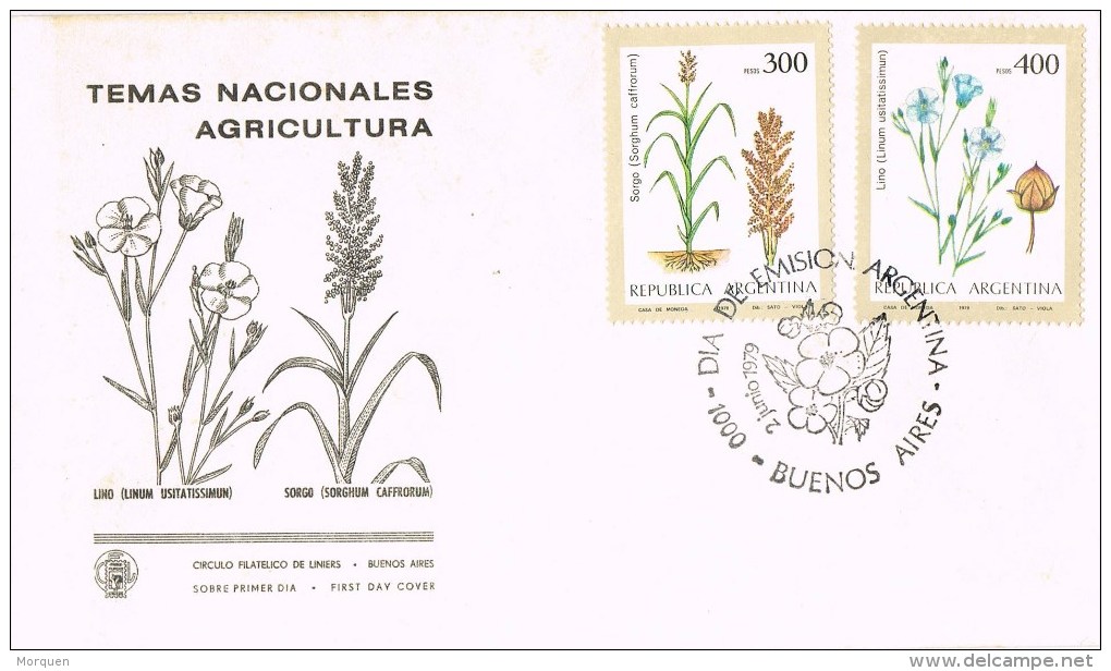 R 955. Carta Exposicion BUENOS AIRES (argentina) 1979. Plantas Medicinales. Medicina, Salud - Plantas Medicinales