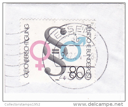 5969A  FEDERAL REPUBLIC GERMANIA 1984 USED FRAGMENT. - Autres & Non Classés