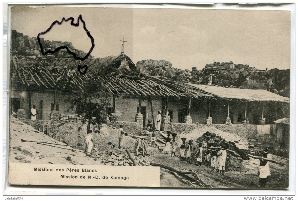 - Tanzanie - Missions Des Pères BLANCS, Mission De Kamoga, Peu Courante, Précurseur, Non écrite, Ancienne, TBE, Scans. - Tanzanie