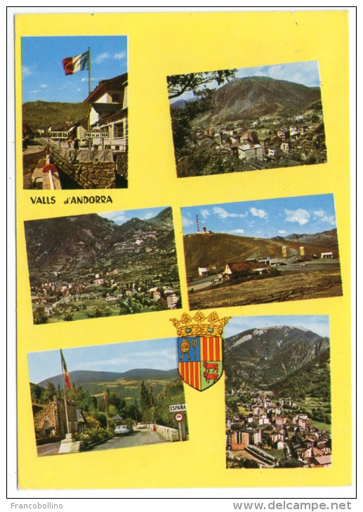 ANDORRA/ANDORRE - VALLS D'ANDORRA VIEWS -1970 - Andorra