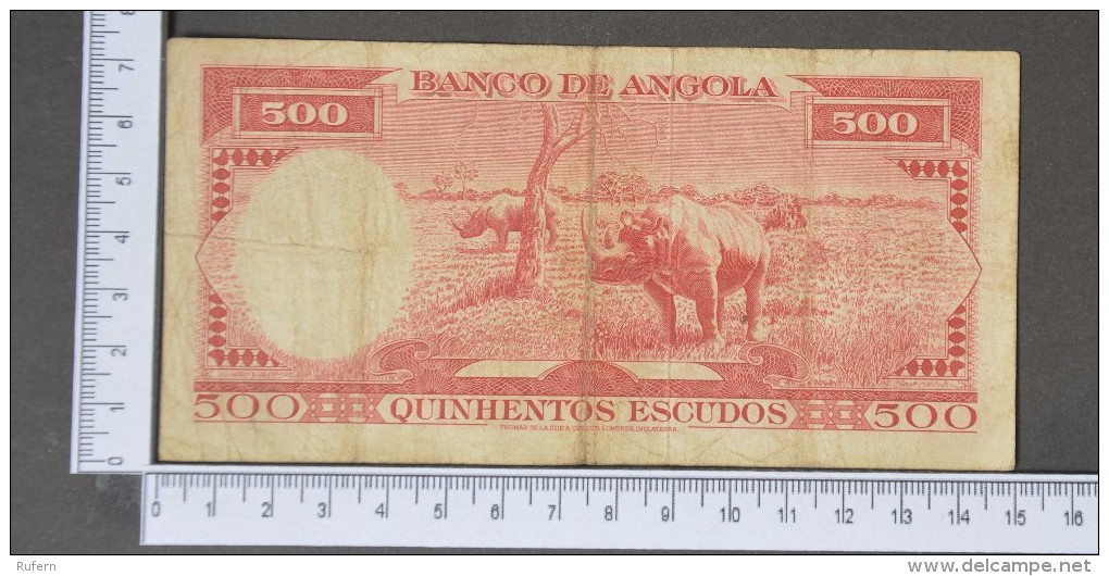 ANGOLA  500  ESCUDOS  1970     -    (Nº11432) - Angola