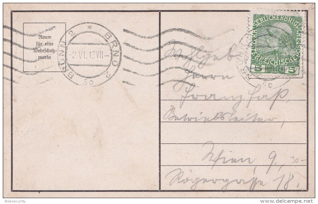 == Turnvater Jahn Sign. Karte  Wilke 1913 - Wilke, Karl Alex
